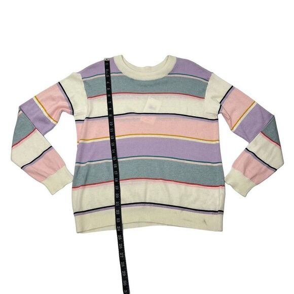 Splendid* NWT XSmall Women’s Shore Striped Ribbed Pullover Sweater multicolored - Picture 9 of 13